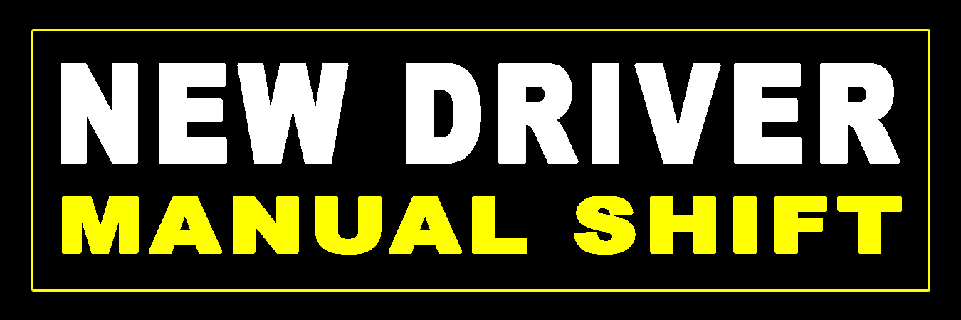new driver manual shift Custom Vinyl Bumper Sticker, Window Cling or Magnet in UV Laminate Coating