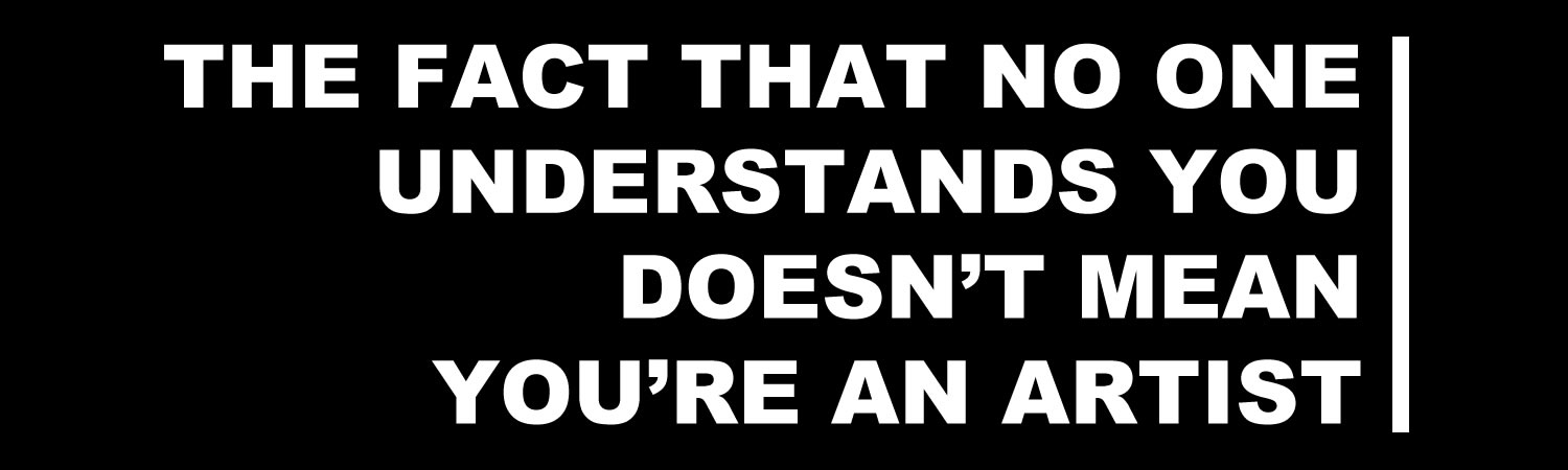  The Fact That No One Understands You     Vinyl Bumper Sticker  Window Cling or Bumper Sticker Magnet in UV Laminate Coating