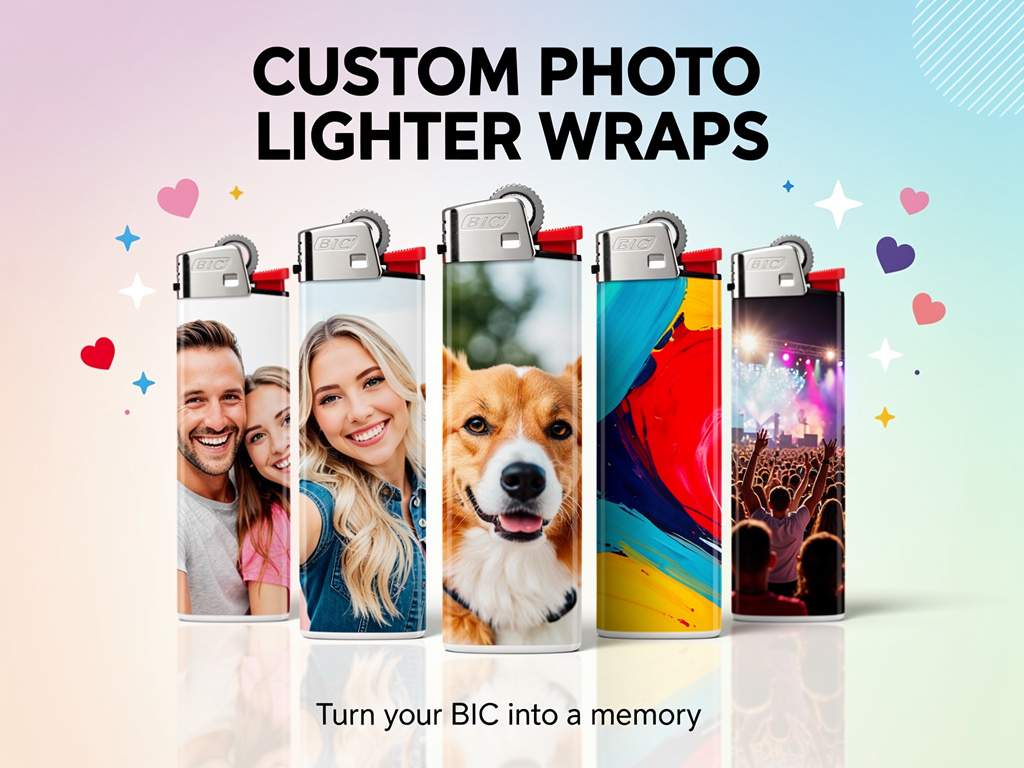 Lighter Wrap Stickers